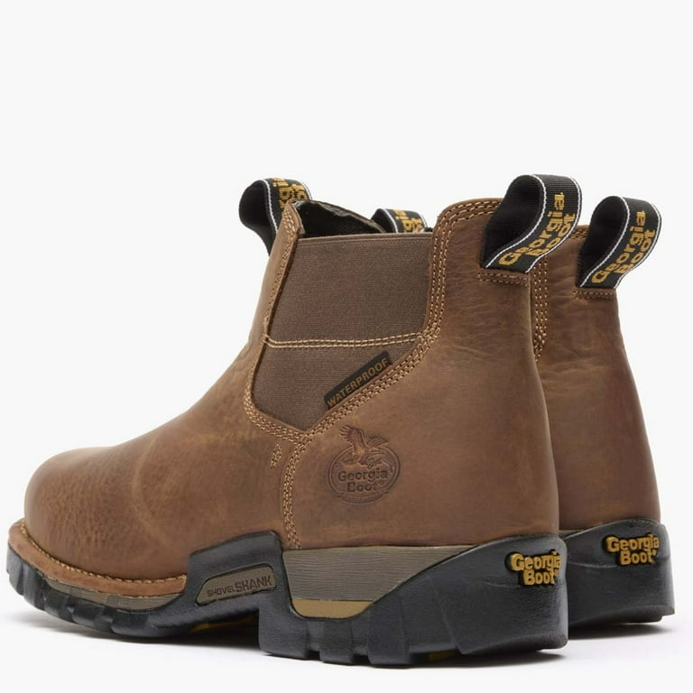 Georgia Boot Eagle One Waterproof Chelsea Work Boot  display picture 1