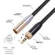 thumbnail image 3 of Cable de MicróFono de Audio Rosca Interna 3.5MM Macho a MINI XLR 3PIN Cable Adaptador para CáMara SLR Cable de Audio, 3 of 5