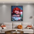 thumbnail image 2 of Hilo Algodón Ecológico Bordado Punto Cruz Niña La Bella Durmiente 11CT 50x65cm, 2 of 9