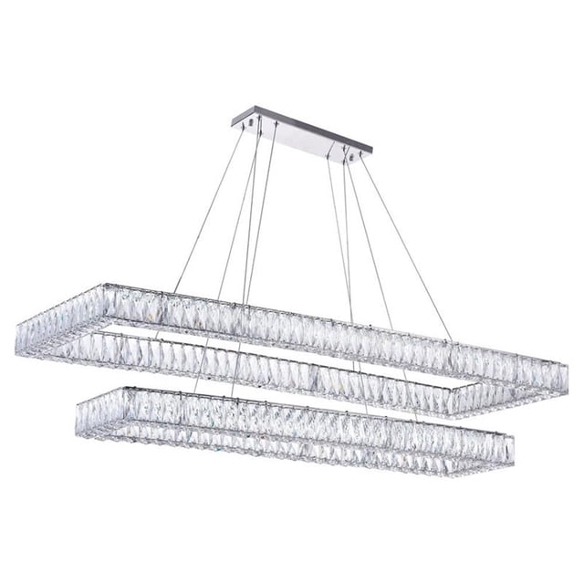 CWI Lighting Felicity LED Chandelier With Chrome Finish