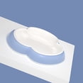 thumbnail image 4 of juego de plato y tenedor para bebé, tazón para suplemento alimenticio, soporte para alimentos con forma de trébol, 4 of 7