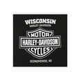 thumbnail image 2 of Harley-Davidson Men's RWB Bar & Shield Long Sleeve Crew Neck Shirt - Black (XL), Harley Davidson, 2 of 2