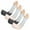 Multicolor1, variant on 4Pairs Arm Sleeves,Comfort Elastic UPF50+ Nylon Arm Sleeves for Women,Sun Effect 18.9" Arm Sleeve,Multicolor1