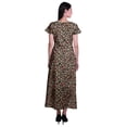 thumbnail image 3 of Moomaya Robe Longue Maxi pour Femmes à Manches Courtes, Robe Formelle/décontractée avec Poches P-TTG, 3 of 6