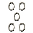 thumbnail image 2 of bedienty Office Plastic 3D Door Signs Indoor Address Plaques Plate Meeting Room Number 0 5Set, 2 of 6