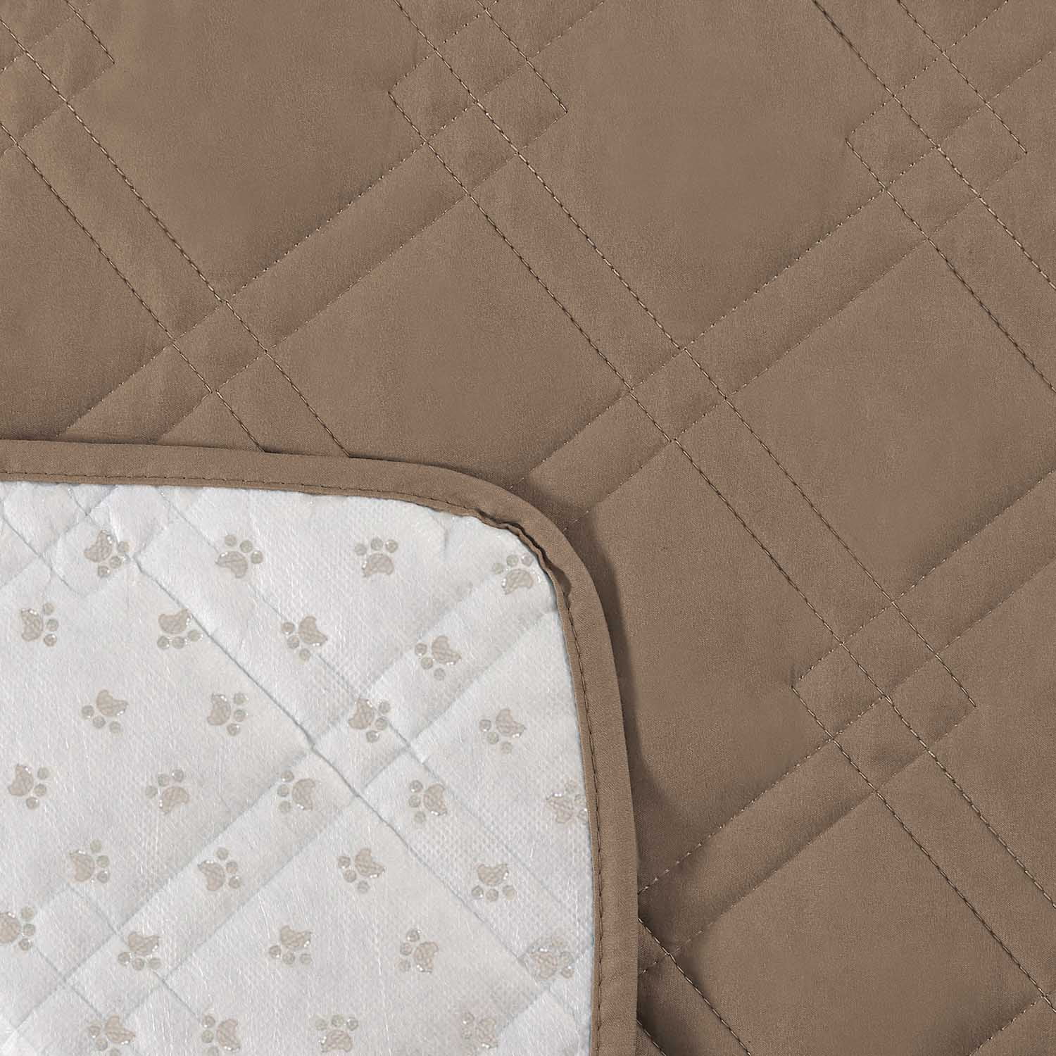 Eurhowing Recliner Sofa Cover for 3-Seater, Waterproof Stretchable Sofa Slipcover, Spill & Stain Resistant Furniture Protector, Brown