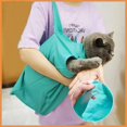 thumbnail image 5 of CatBagPetCarrierPetCatGroomingSackPetCatTravelHandbagAdjustableMultifunctionalBreathableRestraintBagForGroomingNailTrimmingCarTr, 5 of 5