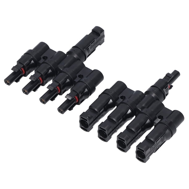 Conectores fotovoltaicos Bling Bling macho hembra 50 A de Latón adaptador divisor de cable