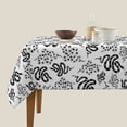 thumbnail image 3 of Wukai Snake Waterproof Tablecloth for Kitchen Dining, Fits Square Tables for 2-4 Seats -54"x54", 3 of 7