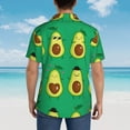 thumbnail image 4 of Disketp Hawaiian Shirts For Men,Cartoon Fruit Print Mens Casual Short Sleeve Button Down Shirts Beach Shirt, 4 of 7