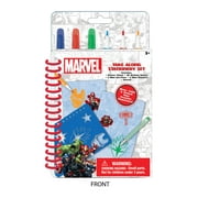 Marvel Universe Take Along Stationery Set- Stickers, Gel Pens, Markers & Stencils