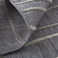 thumbnail image 6 of Feizy Haverhill Transitional Solid, Gray/Silver, 2' x 3' Accent Rug Handmade Sheen Casual Stripes Design Carpet for Living Dining Bed Room, 6 of 8