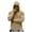 Camel #003, variant on Hooded Sun Protection Shirts for Men Long Sleeve Solid Color Shirt with Face Mask Outdoor Fishing Hoodies, L