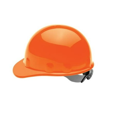Fibre-Metal Hi-Viz Orange SUPEREIGHT SWINGSTRAP Class E, G or C Type I Thermoplastic Hard Hat With 3-S Swingstrap Suspension
