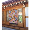 thumbnail image 3 of Cortina de puerta de Eeyore para entrada, cortina opaca con estampado de patrón, cortina divisoria de ambientes, tapiz para decoración del hogar, 34" de ancho x 56" de largo, 3 of 7