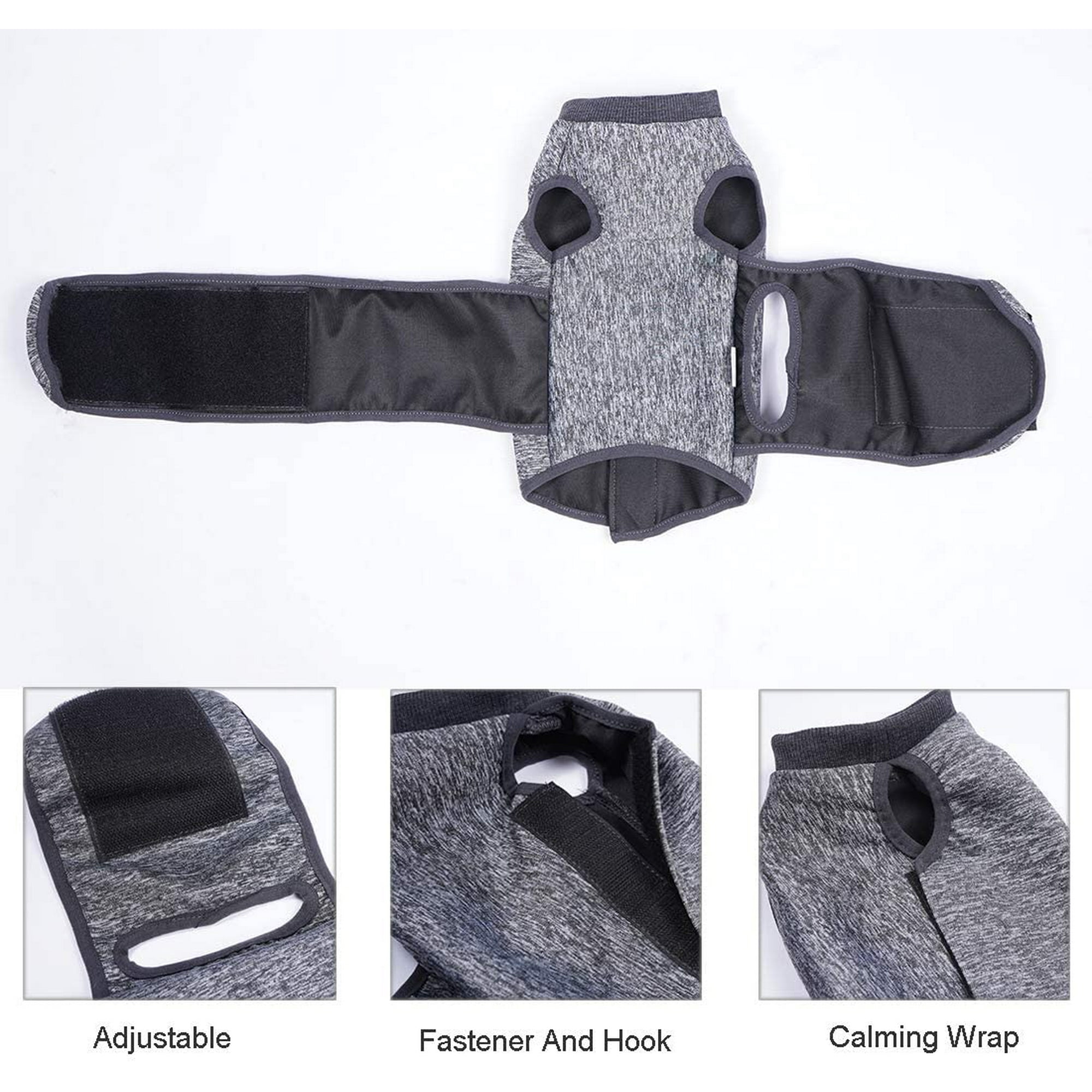 Attoe Cat Anxiety Jacket Cat Anti Anxiety Vest Thunder Vest For Cats Shirt For Cat Cats Calming Wrap Vet Recommended Calming Solution Vest For