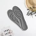 thumbnail image 3 of 1 Pair Sport Insoles Cuttable Sweat Absorption Comfortable Elastic Odor-resistant Shockproof Insole Replacement Massage Four Seasons Shoe Pads Shoes Accessory, 3 of 8