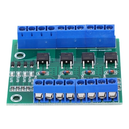 4-Way MOS Tube Module YYNMOS-4 Field Effect Tube Module PLC Amplifies Board Module Stable Performance For DC Motors For Bulbs