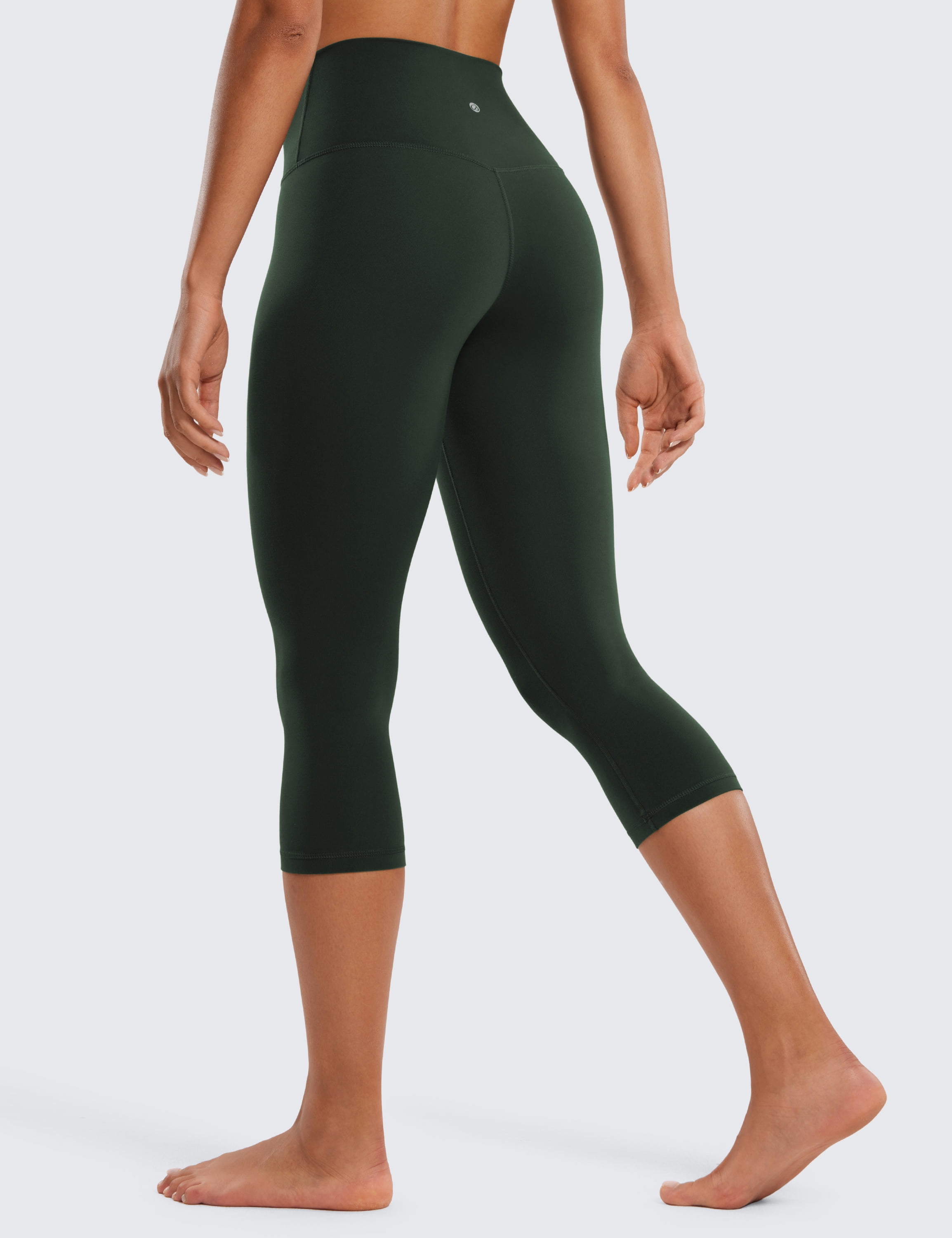 CRZ YOGA Butterluxe Yoga Capris Leggings 19'' High Waisted Workout Soft Athletic Lounge Womens Pants