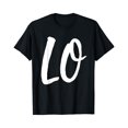 thumbnail image 1 of LO VE T-Shirt Assorti Couple Mari Femme Cadeau de la Saint-Valentin - Blanc - P, 1 of 4