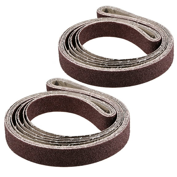 1-inch X 42-inch Sanding Belt 40 Grits Sand Belts for Belt Sander 10pcs