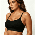 thumbnail image 5 of luopital 5 Pack Women's Seamless Bralettes Cami Bras No Underwire Wireless Bralette Unlined Unpadded Comfort Sports Bra S, 5 of 7