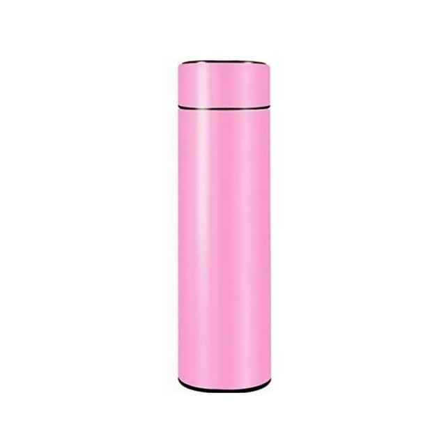 Termo Digital Inteligente De Acero Inoxidable 500ml. Rosa Lab.G Termo Digital