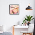thumbnail image 3 of Stupell Industries Southwestern Pastel Cowgirl Gaze Beneath Hat Black Framed Giclee Art, 12 x 12, by Kim Allen, 3 of 8