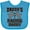 Turquoise, variant on Inktastic Daddys Racing Buddy Car Flags Boys or Girls Baby Bib