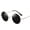 Silver Frame Gray Sheet, variant on Polarized Round Sunglasses for Men and Women with Mirrored Resin Lenses Avant Garde Sun Driving and Outdoor Use