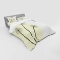 thumbnail image 3 of Ambesonne Dragonfly Bedding Set 3 Pcs, Dandelions Spring Art, Twin XL, Tan Army Green, 3 of 3