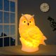 thumbnail image 2 of lindo gato búho lámpara estética fresca luz de noche LED regalo para niñas niños mujeres dormitorio decoración amarillo JAMW Sencillez, 2 of 5
