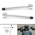 thumbnail image 1 of Universal Motoycycle Clip-On Handlebars For YAMAHA YZF R6 KAWASAKI ZX11 43mm SIL, 1 of 1
