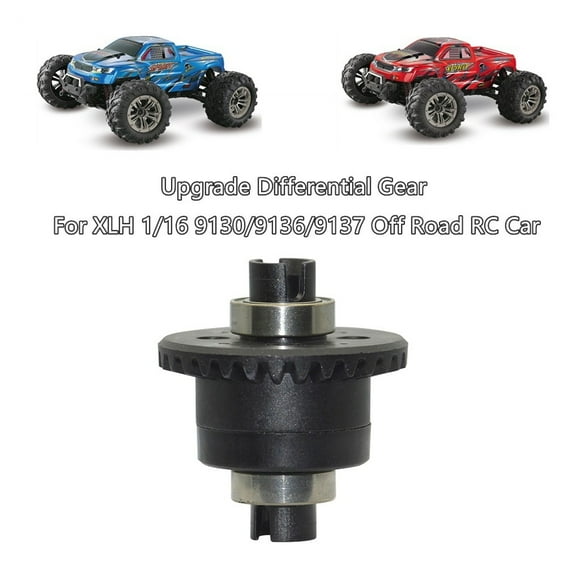 TechWave Upgrade Differential Gear Part For XLH 1/16 9130/9136/9137 Off Road RC Car Initial D Third Stage Remote Control Roadster Controlled Car for Kids Baby Exotic Cars Collectible Cars for Adults