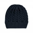 thumbnail image 5 of Hudson Baby Family Knitted Caps 3pk, Black Blue, Adult, 5 of 5