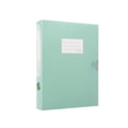 thumbnail image 1 of A4 File Archive Box 55mm Large Capacity Contract Folder Office Supplies Data Storage Box, 1 of 7