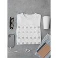 thumbnail image 3 of Strange Pattern Stars Lighting Bolt Men White T-Shirt, Male Large, 3 of 4