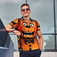 thumbnail image 3 of Lsque Five Nights At Freddy'S Pattern Golf Shirts for Men Dry Fit Print Moisture Wicking Performance Short Sleeve Polo Shirt-Small, 3 of 7