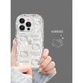 thumbnail image 2 of Adecuado para iPhone 15 Funda de teléfono Hello Kitty Apple 14 Funda de teléfono Patrón de carcasa transparente 15promax Nuevo, 2 of 5