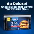 thumbnail image 3 of Kraft Deli Deluxe American Cheese Slices, 16 oz Pack, 24 Slices, 3 of 15
