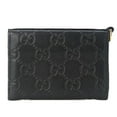 thumbnail image 2 of Pre-Owned Gucci Business Card Holder/Card Case 323401 Shimmer Leather Black Holder... (Good), 2 of 11