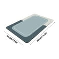 thumbnail image 3 of 50% Off Clear! Skegnu Crystal Velvet Rug Super Absorbent Quick Dry Rubber Backing Non Slip Washable Bathroom Floor Mats Shower Rug For In Front Of Bathtub Shower Room 16inx24in Clearance under 5 &, 3 of 3