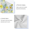 thumbnail image 4 of GZHJMY Colorful Flowers Towel Set of 3, Ultra Soft and Absorbent Bathroom Towels for Bathroom Sports Swim Spa Beach (1 Bath Towel, 1 Hand Towel & 1 Washcloth), 4 of 7