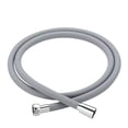 thumbnail image 2 of YFind 5M Silicone Flexible Shower Hose Long Shower Hose Extension Plumbing Pipe Bathroom Faucet Hose Extension Pipe,Gray, 2 of 4
