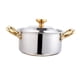 thumbnail image 5 of Olla individual para ramen coreano Soledad olla para estofado multiusos acero inoxidable 16,4 cm, 5 of 9