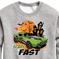 thumbnail image 3 of Hot Wheels - Halloween - Scary Fast - Toddler & Youth Crewneck Fleece Sweatshirt, 3 of 5