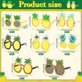 thumbnail image 3 of Gafas de sol Kanayu Pineapple Luau Party Tropical, 24 pares, 3 of 6