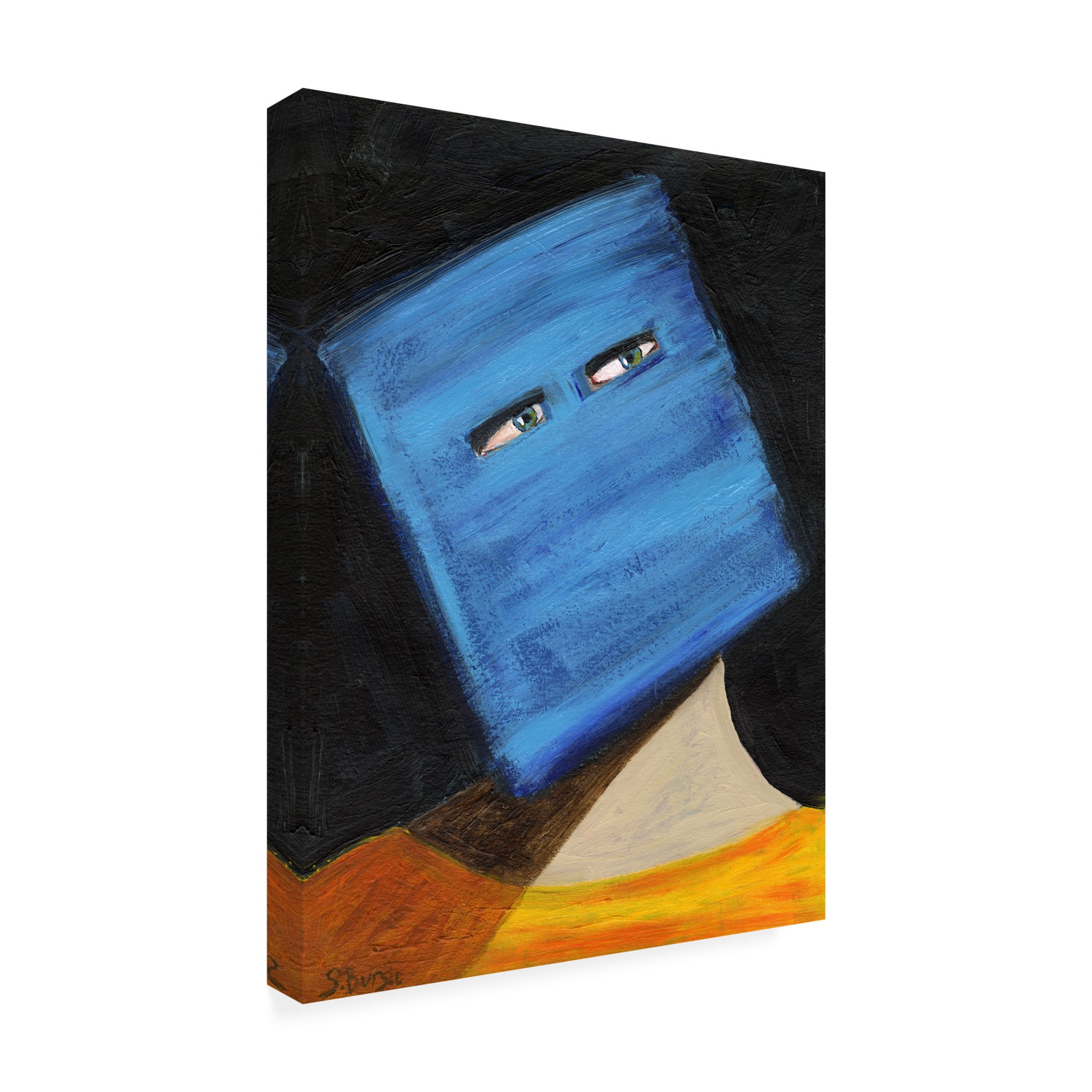 Trademark Fine Art Sharyn Bursic  Hiding Canvas Wall Art