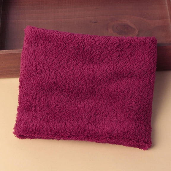 Hwmodou Kids Winter Warm Scarf Childrens Pullover Scarf Boys Girls Padded Scarf Children Plus Velvet Cute Fuzzy Scarves