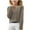 Brown, variant on TBWNWG Girls Sweaters for Kids V Neck Knit Pullover Long Sleeve Apparel for Autumn and Winter Casual Outfits,for 6-7 Years